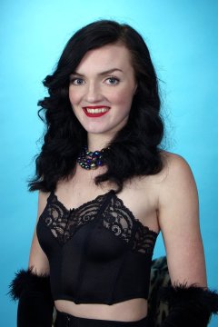 2015-10-24 Jodi Beth black bra and pantie girdle