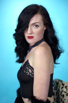 2015-10-24 Jodi Beth black bra and pantie girdle