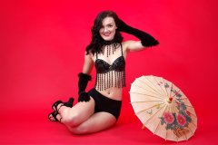 2015-10-24 Jodi Beth black bra and girdle