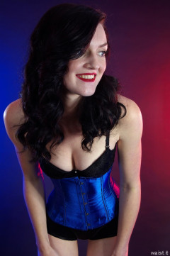 2015-10-24 Jodi Beth blue underbust corset