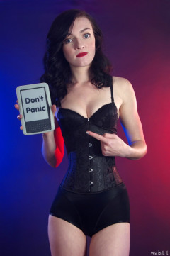 2015-10-24 Jodi Beth tight black underbust corset