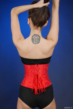 2015-11-21 Shannon in girdle and corset