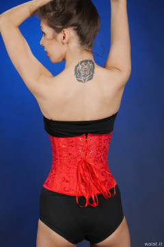 2015-11-21 Shannon in girdle and corset