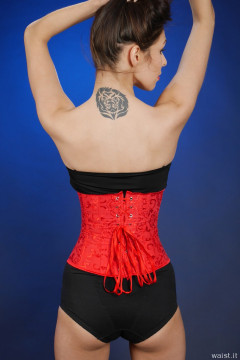 2015-11-21 Shannon in girdle and corset