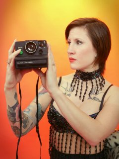 2016-04-02 Lexy in bellydancer top and black control briefs worn as hotpants