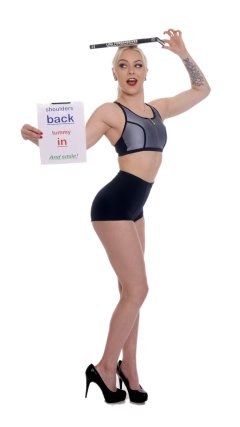 2016-04-23 Dayna Nirvana deportment exercises