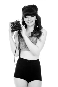 20160522 Ronnie97 fitness set, wearing sports top and black control briefs worn as hotpants