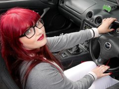2016-09-03 Miss Danni Lou driving MX5