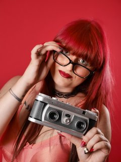 2016-09-03 Miss Danni Lou with Wray Stereographic camera