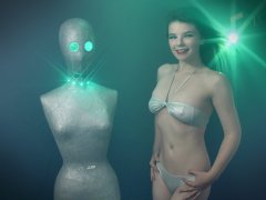 2016-10-09 - Ronniee silver bikini