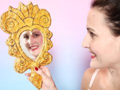 2016-11-20 MissGlamour in 1960's Berlei flowerpower pantie corselette