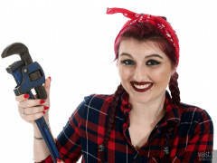 2016-12-11 Miss Danni Lou with 450mm stilsons
