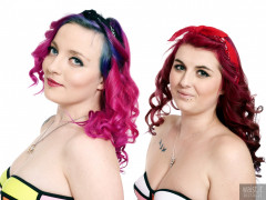 2017-01-21 MissDaniLou and Tasha pinup fitness shoot
