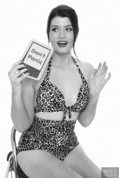 2017-04-09 Imogen animal print two piece swimsuit