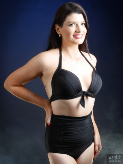 2017-04-09 Imogen black two piece swimsuit