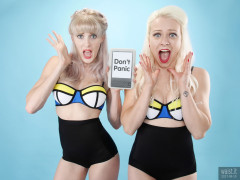 2017-06-10 Dayna Nirvana and Emma Lou pinup shoot