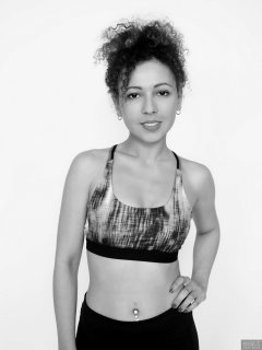 2017-10-22 Isabelle in her own sportswear