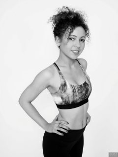 2017-10-22 Isabelle in her own sportswear