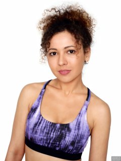 2017-10-22 Isabelle in her own sportswear