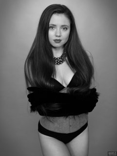 Charlene Joy vintage fitness pinup shoot