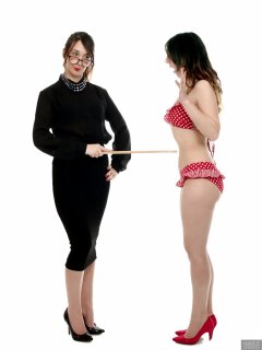 2018-02-18 Miss Cerise pinup/fitness collage - TUMMY IN!