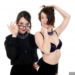 2018-02-18 Miss Cerise pinup/fitness collage