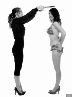 2018-02-18 Miss Cerise pinup/fitness collage - deportment class