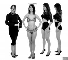 2018-02-18 Miss Cerise pinup/fitness collage