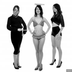 2018-02-18 Miss Cerise pinup/fitness collage