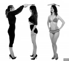 2018-02-18 Miss Cerise pinup/fitness collage