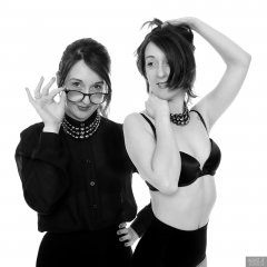 2018-02-18 Miss Cerise pinup/fitness collage