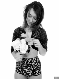 2018-02-18 Madame Cerise animal pring control briefs worn as hotpants