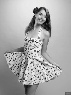 2018-07-25 Twinklenose, in summer dress