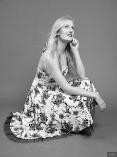 2018-09-01 Christina Elsom - in her own summer dress
