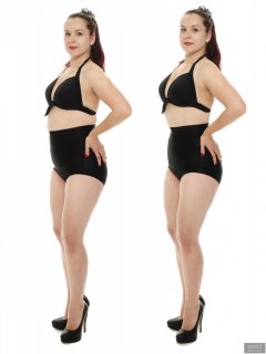2018-10-21 Darya (DaryaM) before and after posture collage