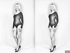 2019-01-12 Domii - experimenting with GIMP's new "Color to Gray" filter