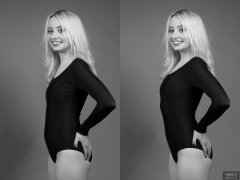 2019-01-12 Domii fitness/posture demonstration - shoulders back, tummy in and smile