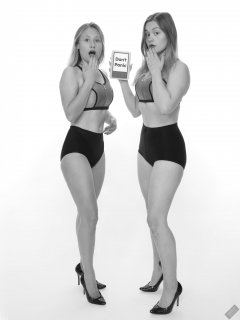2019-05-04 Fabiene and CloEliza shocked!