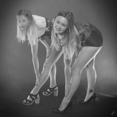 2019-05-04 Fabiene and CloEliza having fun with some serious corsetry