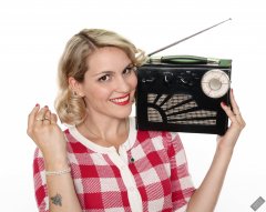 2019-09-07 VZ-Retro - with vintage Roamer Ten multiband radio receiver