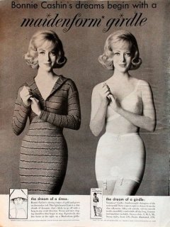 Original Bonnie Cashin Maidenform gordle ad