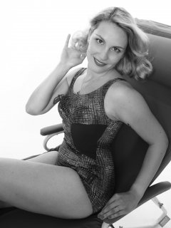 2019-09-07 VZ-Retro - in Half-Moon, copper-coloured, vintage-style, tummy-control, one-piece swimsuit