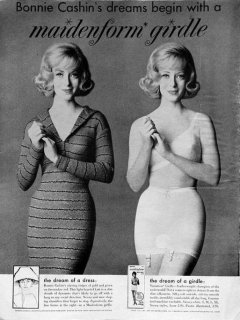 Original Bonnie Cashin Maidenform gordle ad