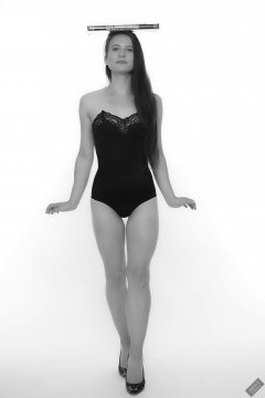 2019-09-21 Kristine Gold posture and deportment practice still image