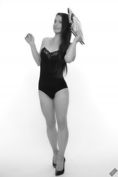 2019-09-21 Kristine Gold posture and deportment practice still image