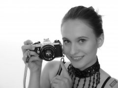 2019-09-21 Kristine Gold - in dark-blue jewelled dance-top and tight blue pantie girdle worn as hot-pants