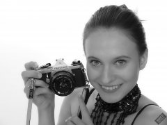 2019-09-21 Kristine Gold - in dark-blue jewelled dance-top and tight blue pantie girdle worn as hot-pants