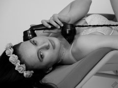 2019-12-14 Kristine Gold in retro beige top and panelled nylon-lycra pantie girdle relaxing on vintage British-made Relaxator 365 reclining chair relaxing on vintage British-made Relaxator 365 reclining chair.