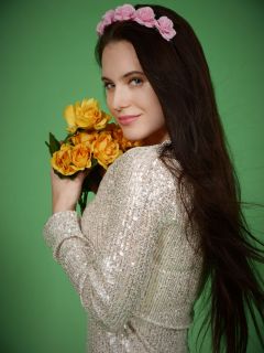 Portrait of a Flower Princess