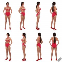 2020-03-08 LisaAnne fitness collage 360° rotation
